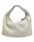 BOTTEGA VENETA（ボッテガベネタ）の古着「ホーボーバッグ イントレチャート」｜ホワイト