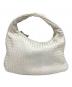 BOTTEGA VENETA (ボッテガベネタ) ホーボーバッグ イントレチャート ホワイト：110000円
