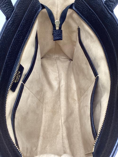 HushTug（ハッシュタグ）HushTug (ハッシュタグ) ジップミニトート ブラックの古着・服飾アイテム