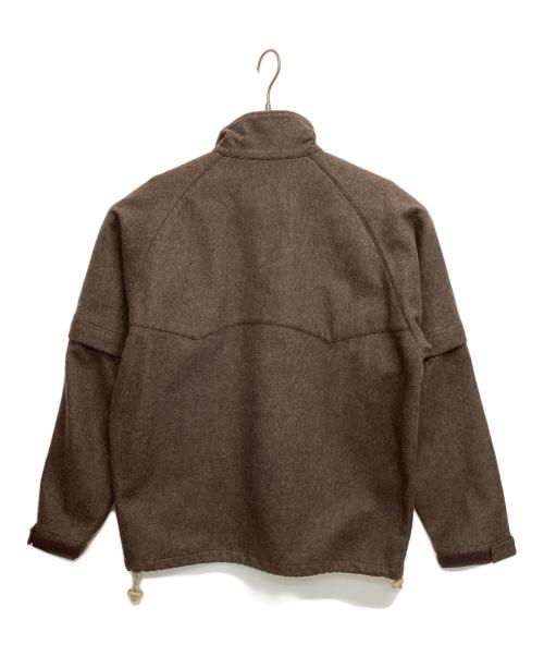 A BATHING APE（アベイシングエイプ）A BATHING APE (アベイシングエイプ) ウールジャケット GORE WINDSTOPPER ダークブラウン サイズ:Lの古着・服飾アイテム