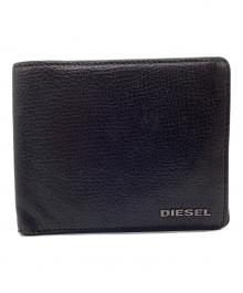 DIESEL（ディーゼル）の古着「2つ折り財布」｜ブラック