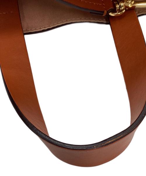 MARNI（マルニ）MARNI (マルニ) 2WAYバッグ MUSEO SOFTミニバッグ オレンジ×グレーの古着・服飾アイテム
