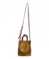 MARNI (マルニ) 2WAYバッグ MUSEO SOFTミニバッグ オレンジ×グレー：20000円