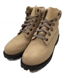 Timberland（ティンバーランド）の古着「レースアップブーツ」｜ベージュ