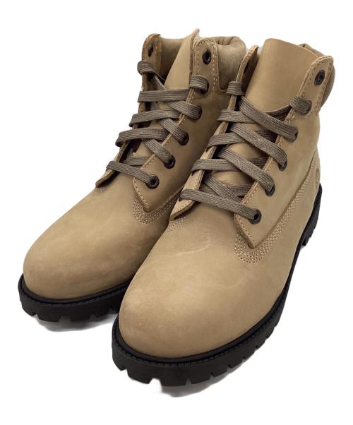 Timberland（ティンバーランド）Timberland (ティンバーランド) レースアップブーツ ベージュ サイズ:24.5の古着・服飾アイテム