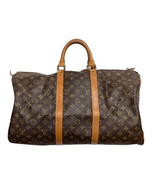 LOUIS VUITTON（ルイ ヴィトン）LOUIS VUITTON (ルイ ヴィトン) トラベルバッグ キーポル50 ブラウンの古着・服飾アイテム