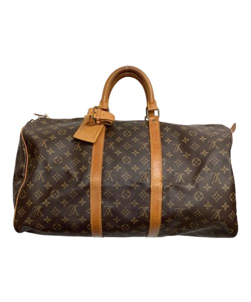 LOUIS VUITTON（ルイ ヴィトン）LOUIS VUITTON (ルイ ヴィトン) トラベルバッグ キーポル50 ブラウンの古着・服飾アイテム