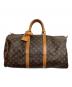 LOUIS VUITTON (ルイ ヴィトン) トラベルバッグ キーポル50 ブラウン：60000円