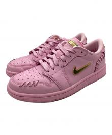 NIKE（ナイキ）の古着「スニーカー Air Jordan 1 Low MM」｜ゴールド×ピンク