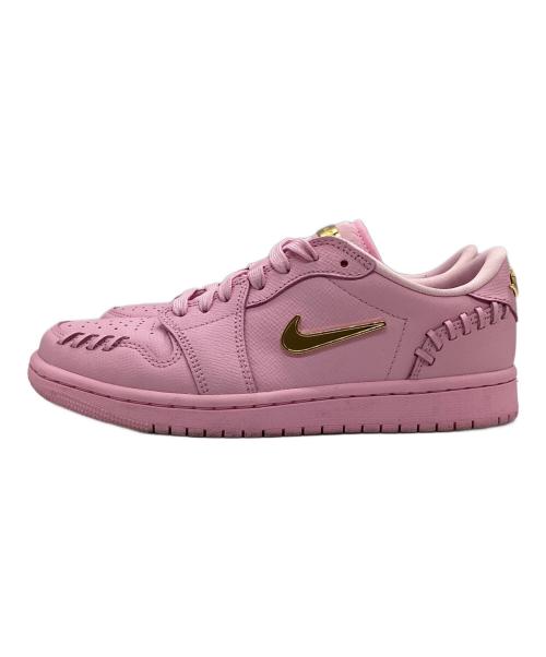 NIKE（ナイキ）NIKE (ナイキ) スニーカー Air Jordan 1 Low MM ゴールド×ピンク サイズ:23.5の古着・服飾アイテム