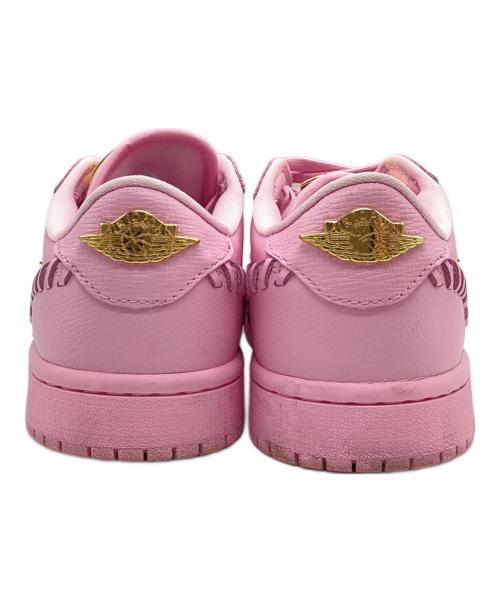 NIKE（ナイキ）NIKE (ナイキ) スニーカー Air Jordan 1 Low MM ゴールド×ピンク サイズ:23.5の古着・服飾アイテム