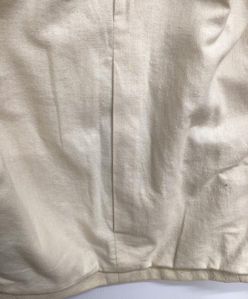 hussein chalayan（フセインチャラヤン）Hussein Chalayan (フセインチャラヤン) トレンチコート Between アイボリー サイズ:46の古着・服飾アイテム