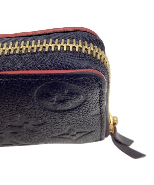 LOUIS VUITTON（ルイ ヴィトン）LOUIS VUITTON (ルイ ヴィトン) 長財布 ポルトフォイユ・クレマンス ネイビーの古着・服飾アイテム