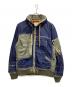 AVIREX（アヴィレックス）の古着「デニムジャケット TYPE BLUE コンビネーション カスタムデニムジャケット」｜グリーン×インディゴ