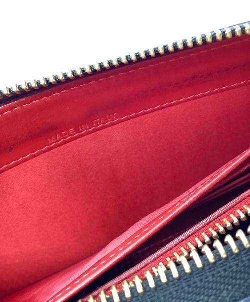 Christian Louboutin（クリスチャン・ルブタン）Christian Louboutin (クリスチャン・ルブタン) 長財布 ラウンドファスナー ブラックの古着・服飾アイテム