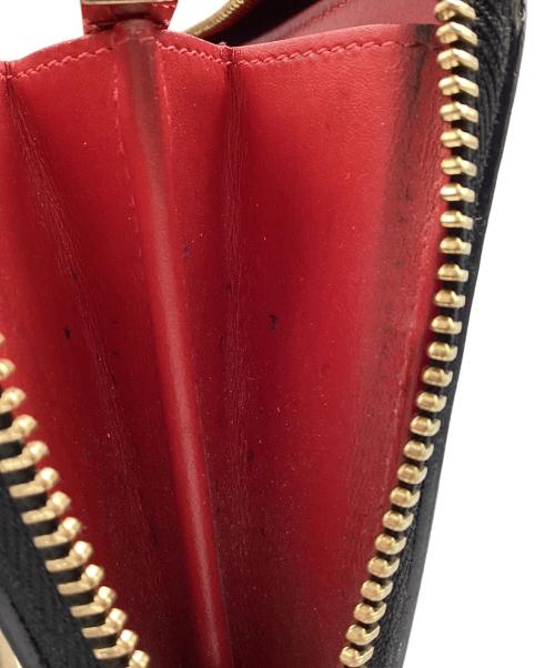 Christian Louboutin（クリスチャン・ルブタン）Christian Louboutin (クリスチャン・ルブタン) 長財布 ラウンドファスナー ブラックの古着・服飾アイテム