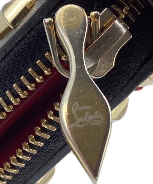 Christian Louboutin（クリスチャン・ルブタン）Christian Louboutin (クリスチャン・ルブタン) 長財布 ラウンドファスナー ブラックの古着・服飾アイテム