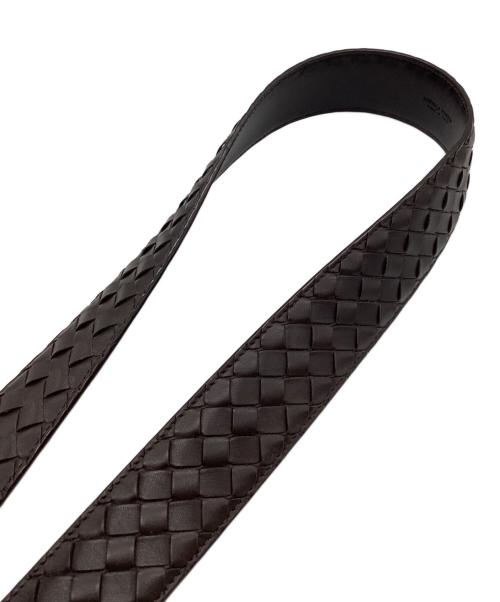 BOTTEGA VENETA（ボッテガベネタ）BOTTEGA VENETA (ボッテガベネタ) レザーベルト ブラウンの古着・服飾アイテム