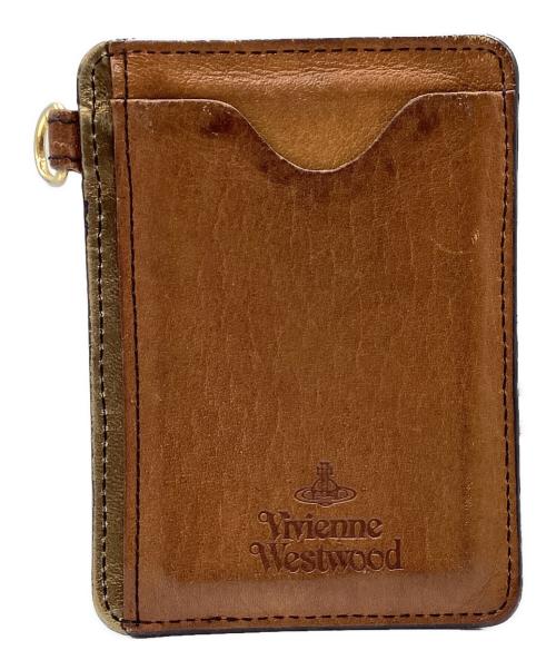 Vivienne Westwood（ヴィヴィアンウエストウッド）Vivienne Westwood (ヴィヴィアンウエストウッド) カードケース エルストヘッケル ブラックの古着・服飾アイテム