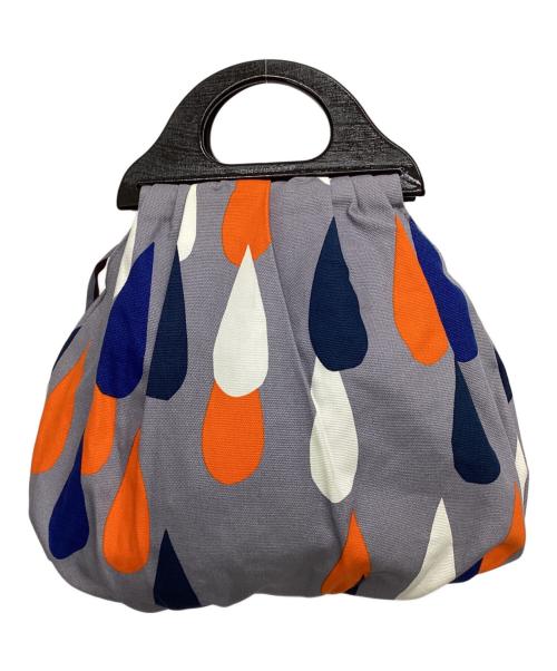 marimekko（マリメッコ）marimekko (マリメッコ) トートバッグ グレーの古着・服飾アイテム