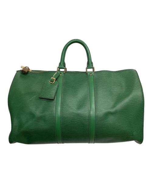 LOUIS VUITTON（ルイ ヴィトン）LOUIS VUITTON (ルイ ヴィトン) トラベルバッグ キーポル45 ボルネオ・ グリーンの古着・服飾アイテム