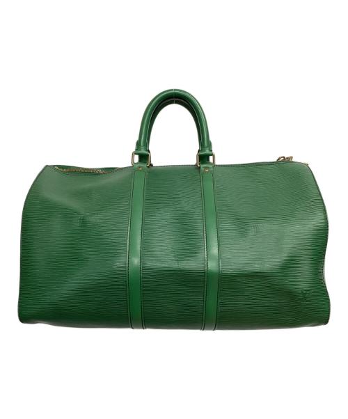 LOUIS VUITTON（ルイ ヴィトン）LOUIS VUITTON (ルイ ヴィトン) トラベルバッグ キーポル45 ボルネオ・ グリーンの古着・服飾アイテム