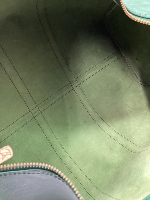 LOUIS VUITTON（ルイ ヴィトン）LOUIS VUITTON (ルイ ヴィトン) トラベルバッグ キーポル45 ボルネオ・ グリーンの古着・服飾アイテム