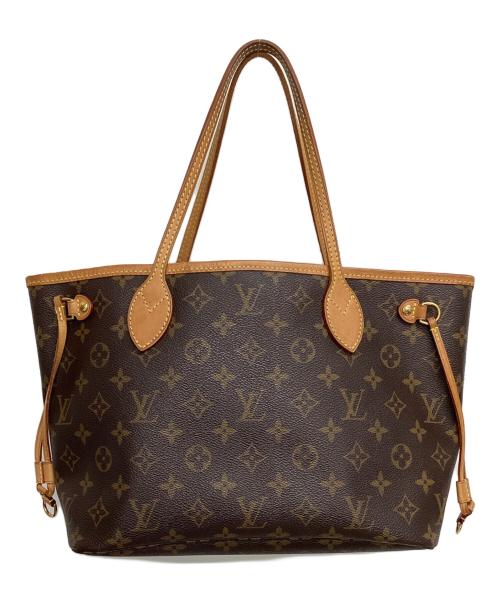 LOUIS VUITTON（ルイ ヴィトン）LOUIS VUITTON (ルイ ヴィトン) トートバッグ ネヴァーフルPM ブラウンの古着・服飾アイテム