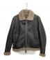 Cinquanta（チンクワンタ）の古着「ムートンジャケット B-3 LIGHT JACKET イタリア製」｜グレー×ブラック