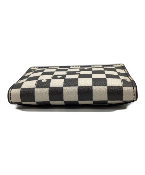 COACH（コーチ）COACH (コーチ) カードケース ブラック×ホワイトの古着・服飾アイテム