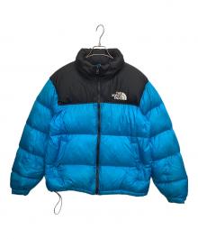 THE NORTH FACE（ザ ノース フェイス）の古着「ダウンジャケット」｜ブルー×ブラック
