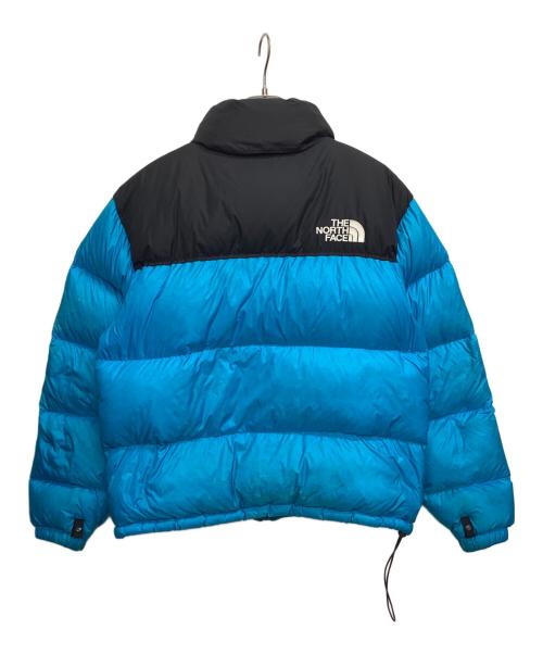 THE NORTH FACE（ザ ノース フェイス）THE NORTH FACE (ザ ノース フェイス) ダウンジャケット ブルー×ブラック サイズ:Mの古着・服飾アイテム