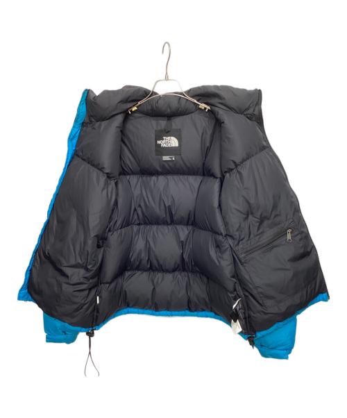 THE NORTH FACE（ザ ノース フェイス）THE NORTH FACE (ザ ノース フェイス) ダウンジャケット ブルー×ブラック サイズ:Mの古着・服飾アイテム