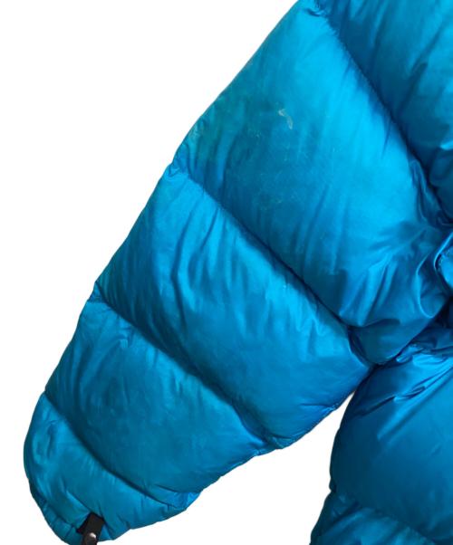 THE NORTH FACE（ザ ノース フェイス）THE NORTH FACE (ザ ノース フェイス) ダウンジャケット ブルー×ブラック サイズ:Mの古着・服飾アイテム