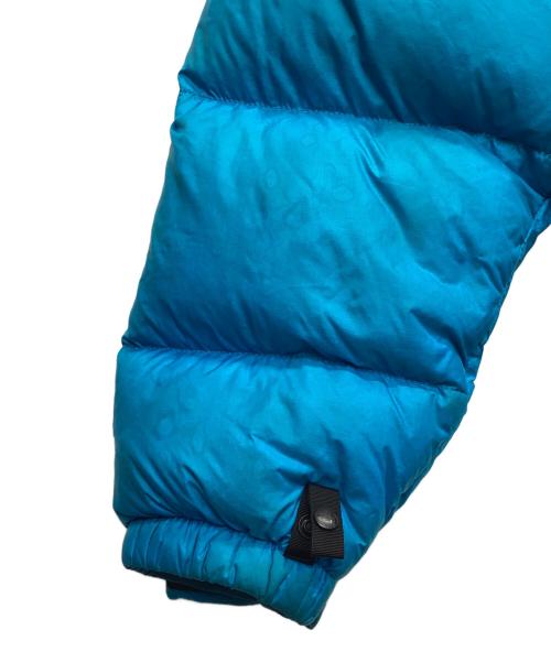 THE NORTH FACE（ザ ノース フェイス）THE NORTH FACE (ザ ノース フェイス) ダウンジャケット ブルー×ブラック サイズ:Mの古着・服飾アイテム