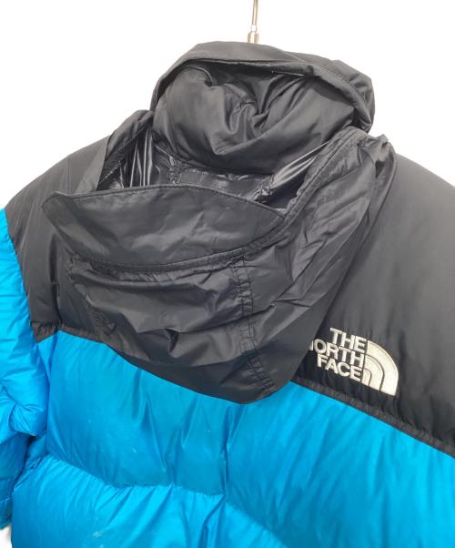 THE NORTH FACE（ザ ノース フェイス）THE NORTH FACE (ザ ノース フェイス) ダウンジャケット ブルー×ブラック サイズ:Mの古着・服飾アイテム