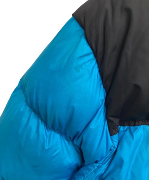 THE NORTH FACE（ザ ノース フェイス）THE NORTH FACE (ザ ノース フェイス) ダウンジャケット ブルー×ブラック サイズ:Mの古着・服飾アイテム