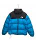 THE NORTH FACE（ザ ノース フェイス）の古着「ダウンジャケット」｜ブルー×ブラック