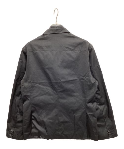 Calvin Klein（カルバンクライン）Calvin Klein (カルバンクライン) ジップテーラードジャケット ブラック サイズ:Lの古着・服飾アイテム