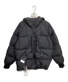 STONE ISLAND（ストーンアイランド）の古着「ダウンジャケット GARMENT DYED CRINKLE REPS RECYCLED NYLON DOWN」｜ブラック