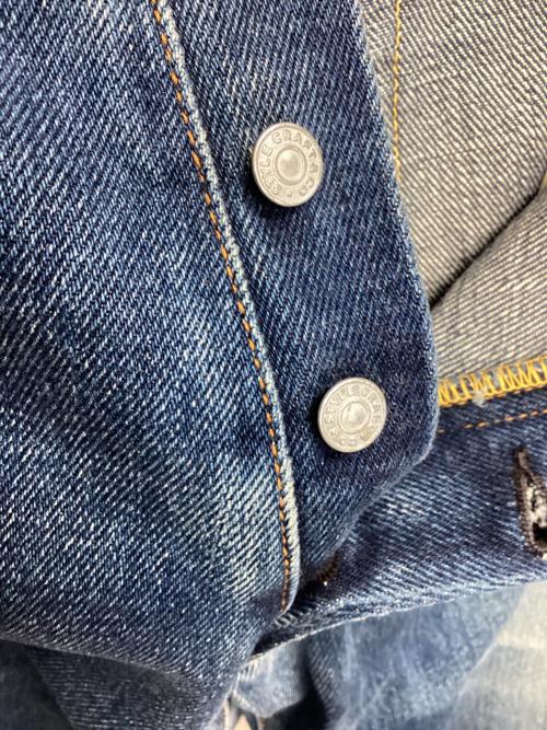 EVISU（エヴィス）EVISU (エヴィス) デニムパンツ ネイビー サイズ:W38×L35の古着・服飾アイテム