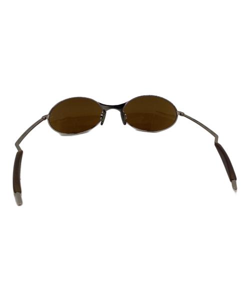 OAKLEY（オークリー）OAKLEY (オークリー) サングラス E-WIRE シルバー×ブラウンの古着・服飾アイテム