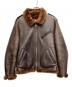 Schott（ショット）の古着「SHEEPSKIN ONESTAR JACKET」｜ブラウン