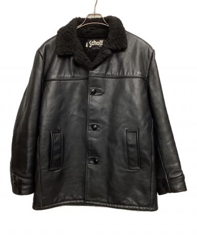 中古・古着通販】Schott (ショット) レザージャケット ブラック サイズ