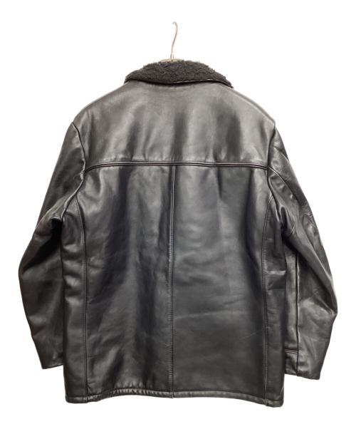 Schott（ショット）Schott (ショット) レザージャケット ブラック サイズ:42の古着・服飾アイテム