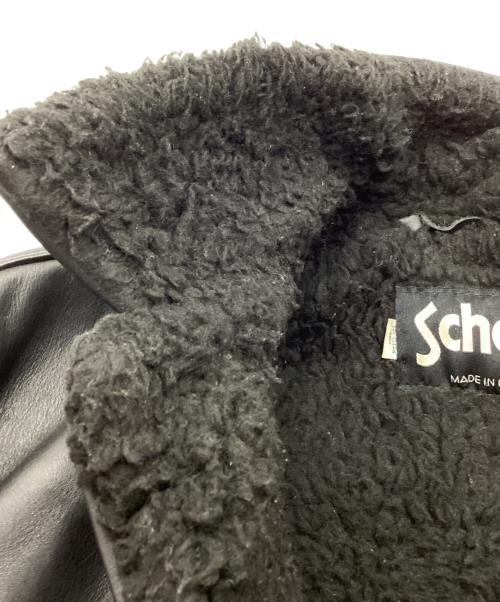 Schott（ショット）Schott (ショット) レザージャケット ブラック サイズ:42の古着・服飾アイテム