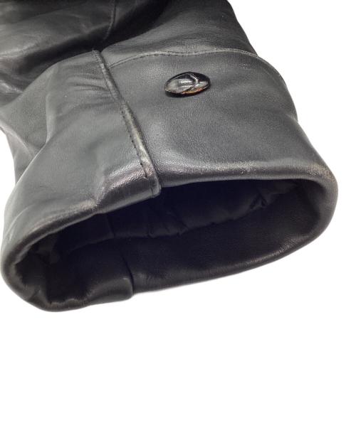 Schott（ショット）Schott (ショット) レザージャケット ブラック サイズ:42の古着・服飾アイテム