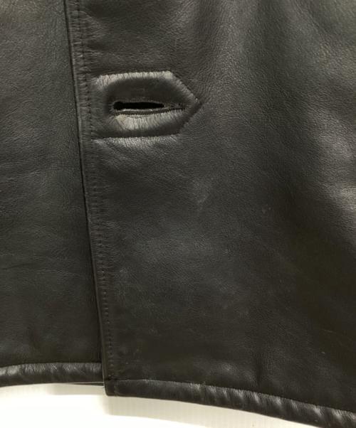Schott（ショット）Schott (ショット) レザージャケット ブラック サイズ:42の古着・服飾アイテム