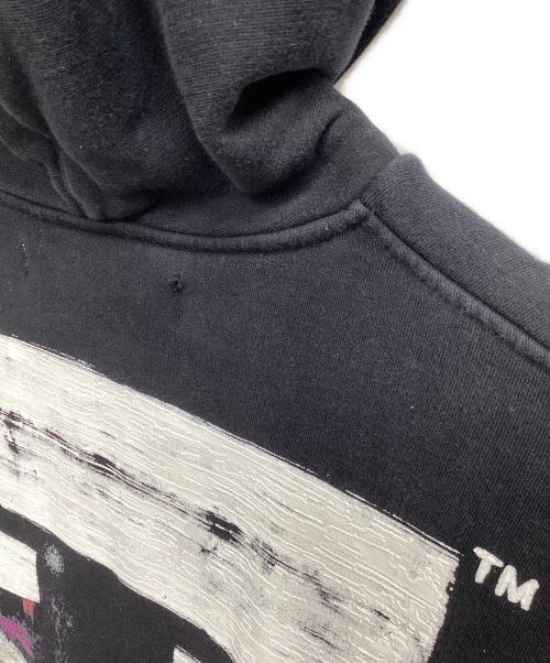 OFFWHITE（オフホワイト）OFFWHITE (オフホワイト) プルオーバーパーカー Diag Galaxy Over Hoodie ブラック サイズ:XXSの古着・服飾アイテム