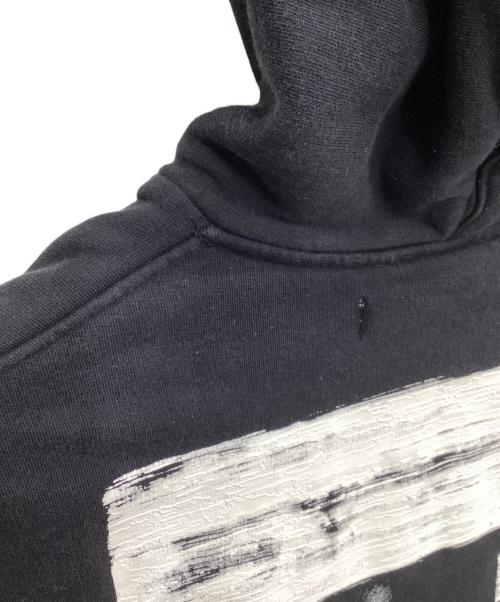 OFFWHITE（オフホワイト）OFFWHITE (オフホワイト) プルオーバーパーカー Diag Galaxy Over Hoodie ブラック サイズ:XXSの古着・服飾アイテム
